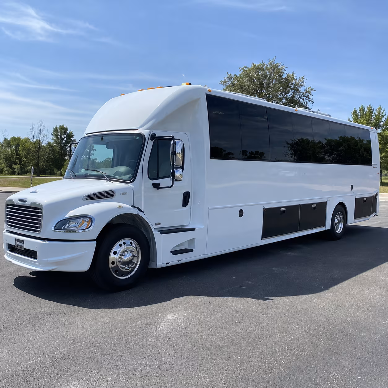 allen 40 passenger party bus