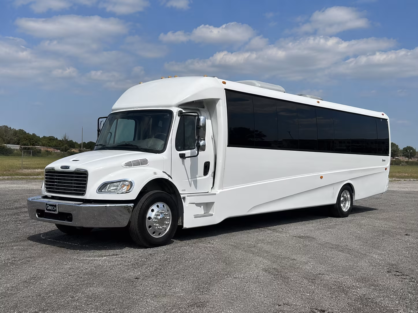 allen 50 passenger party bus