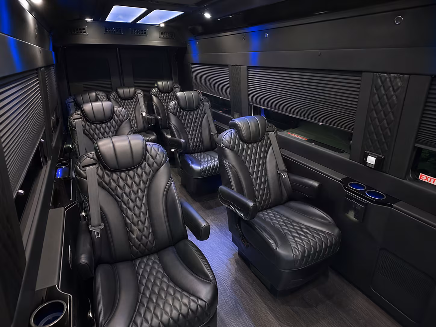 allen concert transportation onboard seating