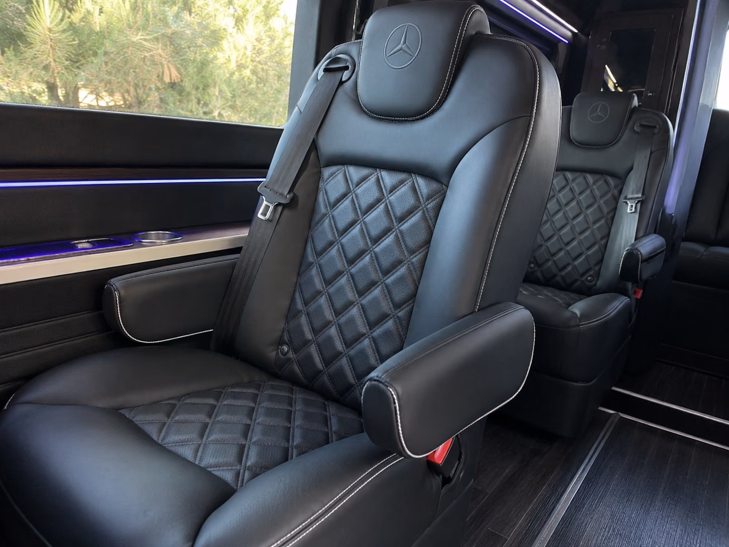 allen corporate event transportation onboard seating