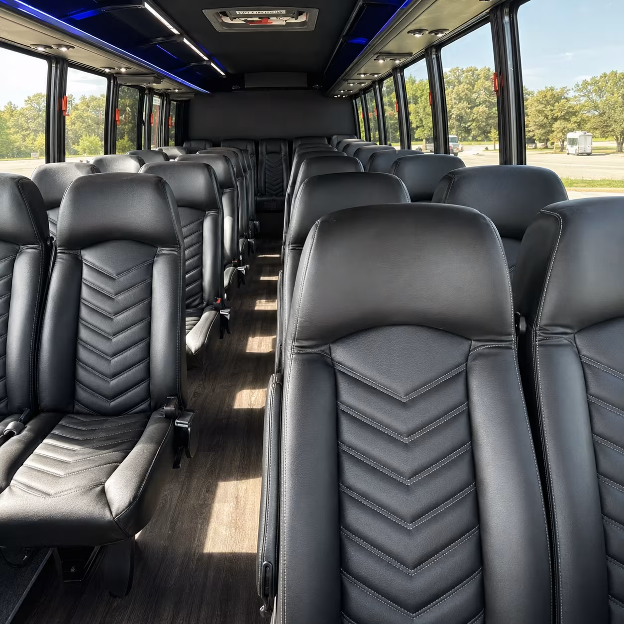 allen government military transportation onboard seating