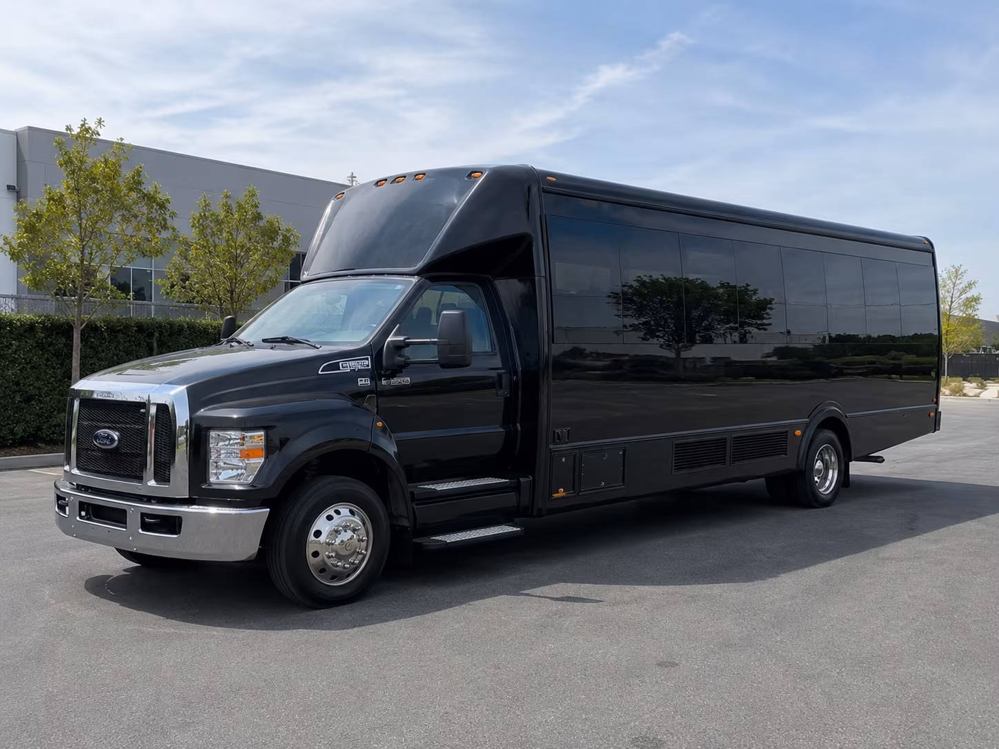 allen holiday party bus rental