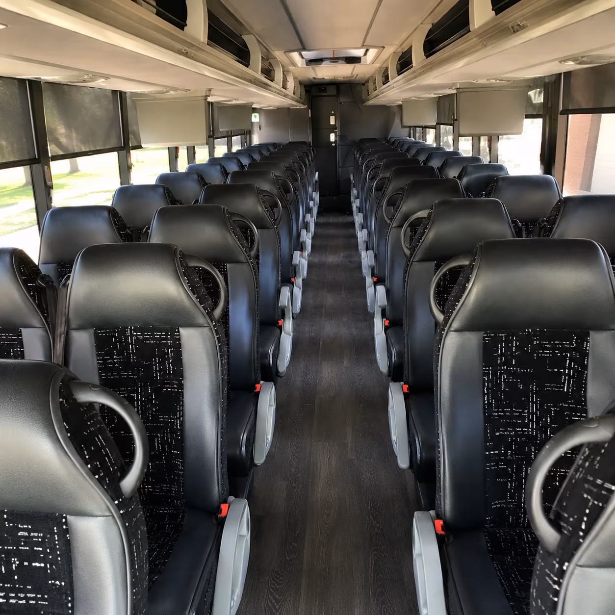 allen private event transportation onboard seating