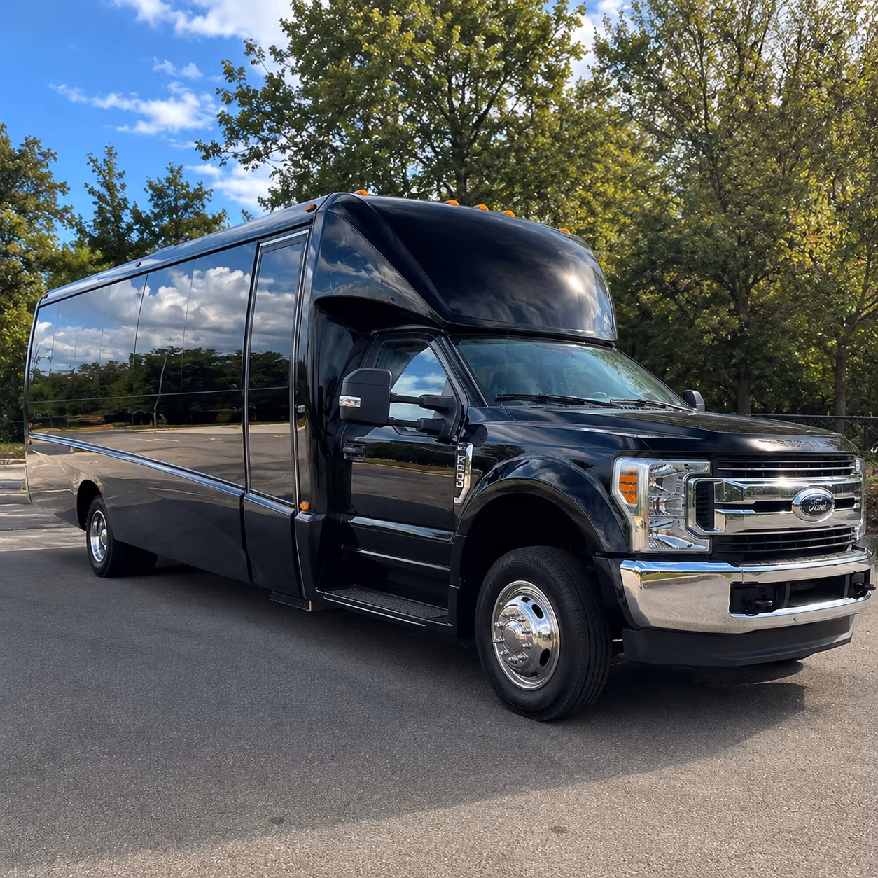 allen religious group transportation onboard seating