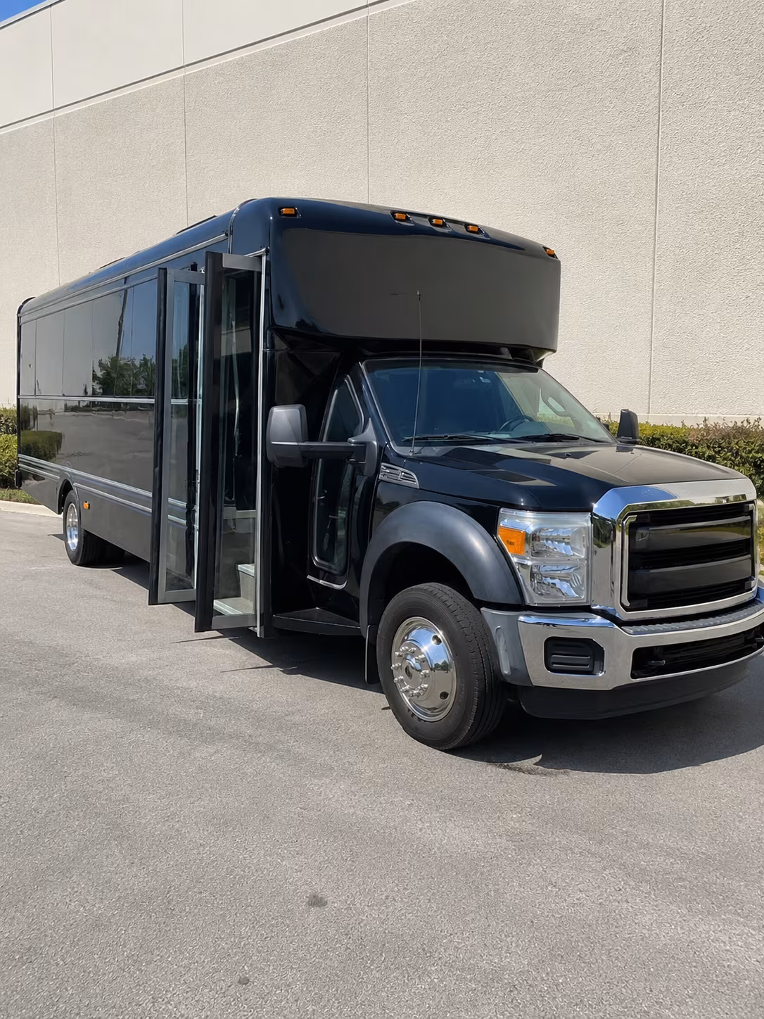allen wedding party bus rental