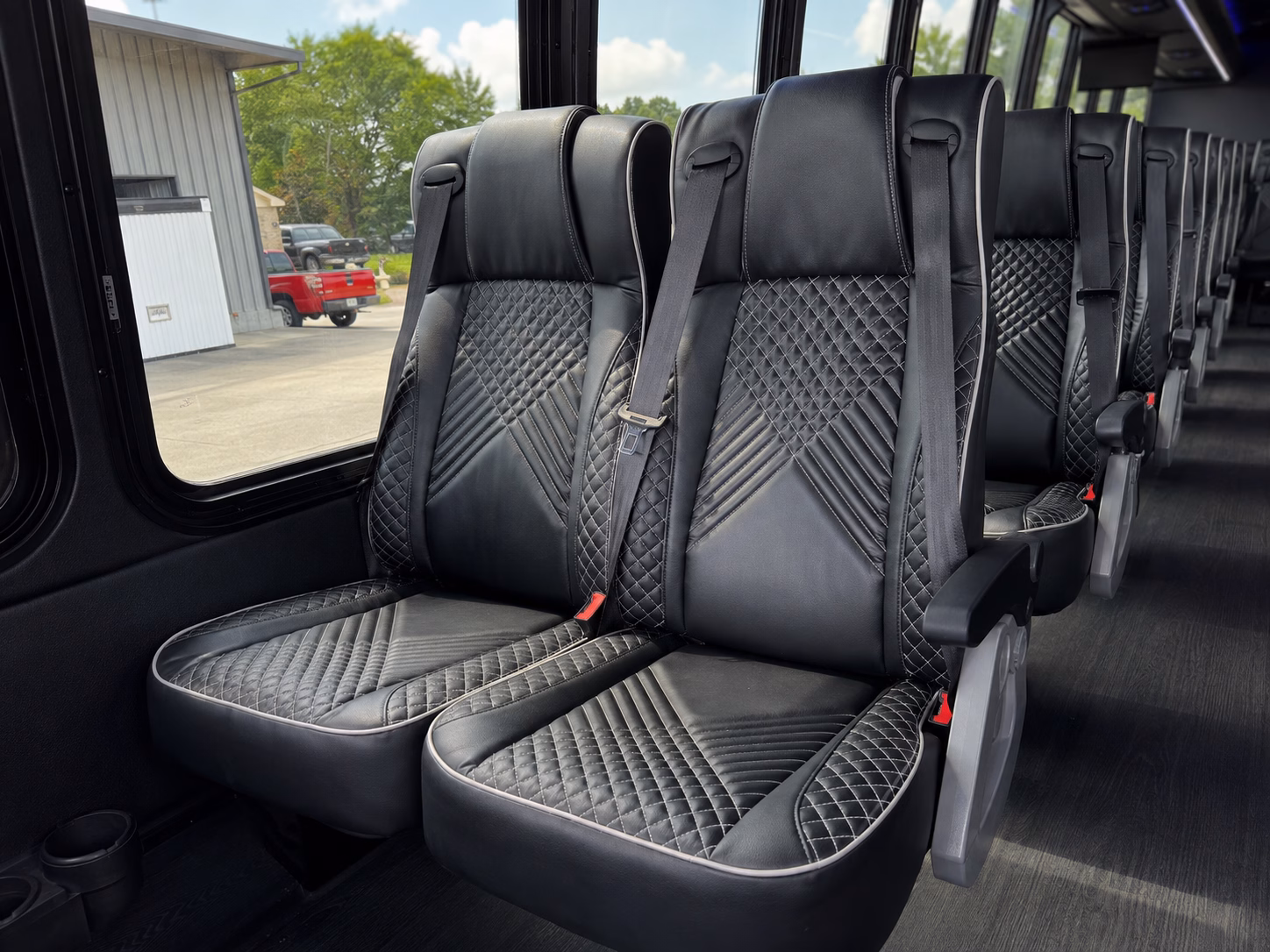 charter buses to frisco wedding venues from allen