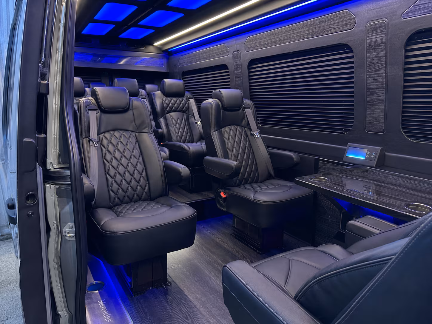 sprinter van transportation for groups and events across allen